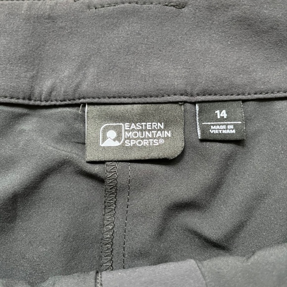 EMS Eastern Mountain Sport Skort Stretch Black Shorts Skirt Comfort, Size 14 - Picture 2 of 12